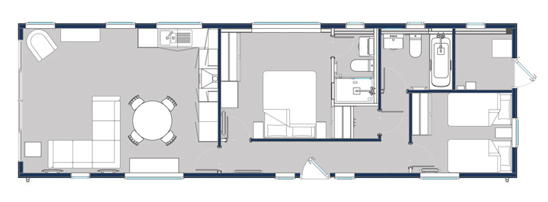 Waterfront Living The Grayling Floorplan