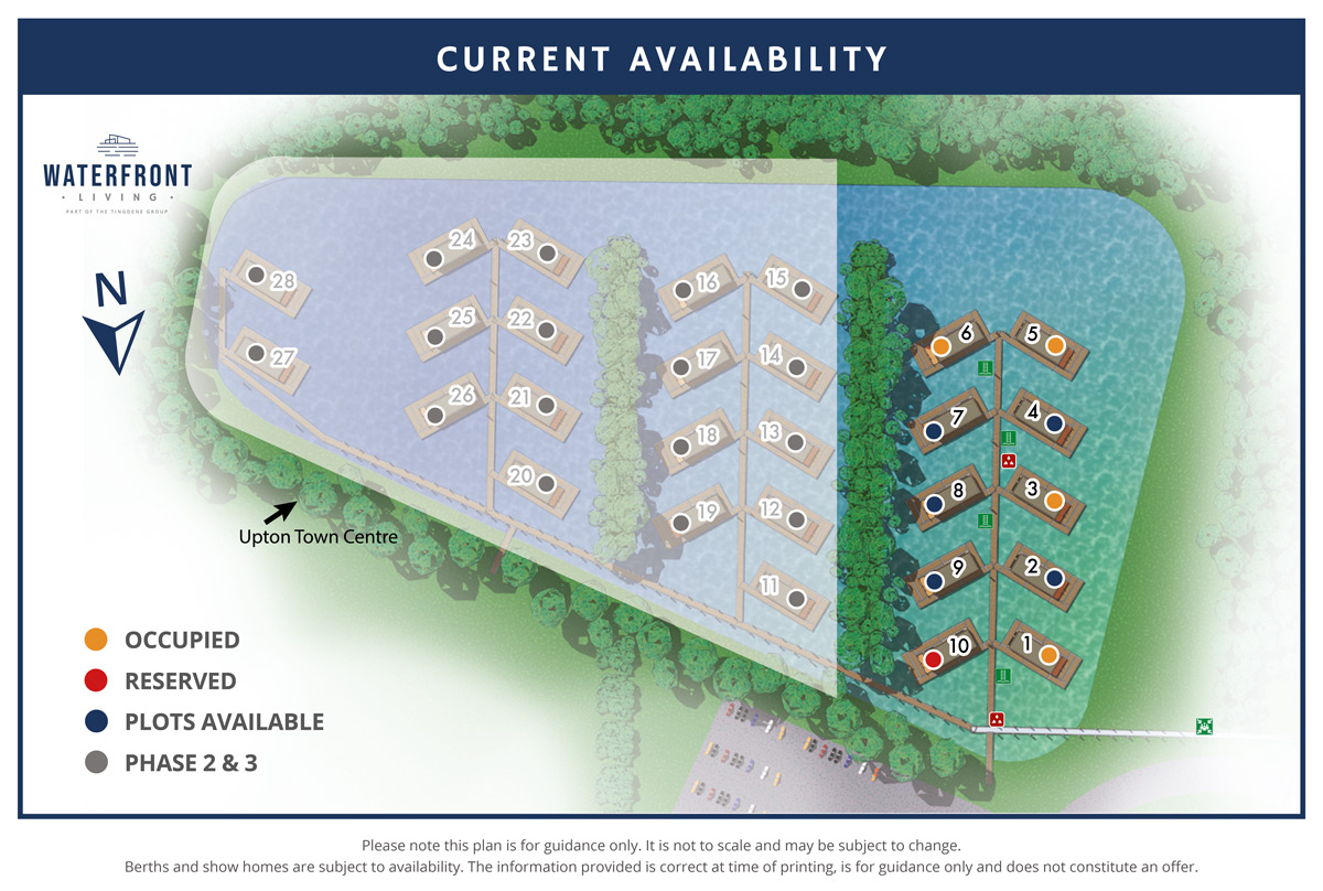 Upton Lake Floating homes by Waterfront Living