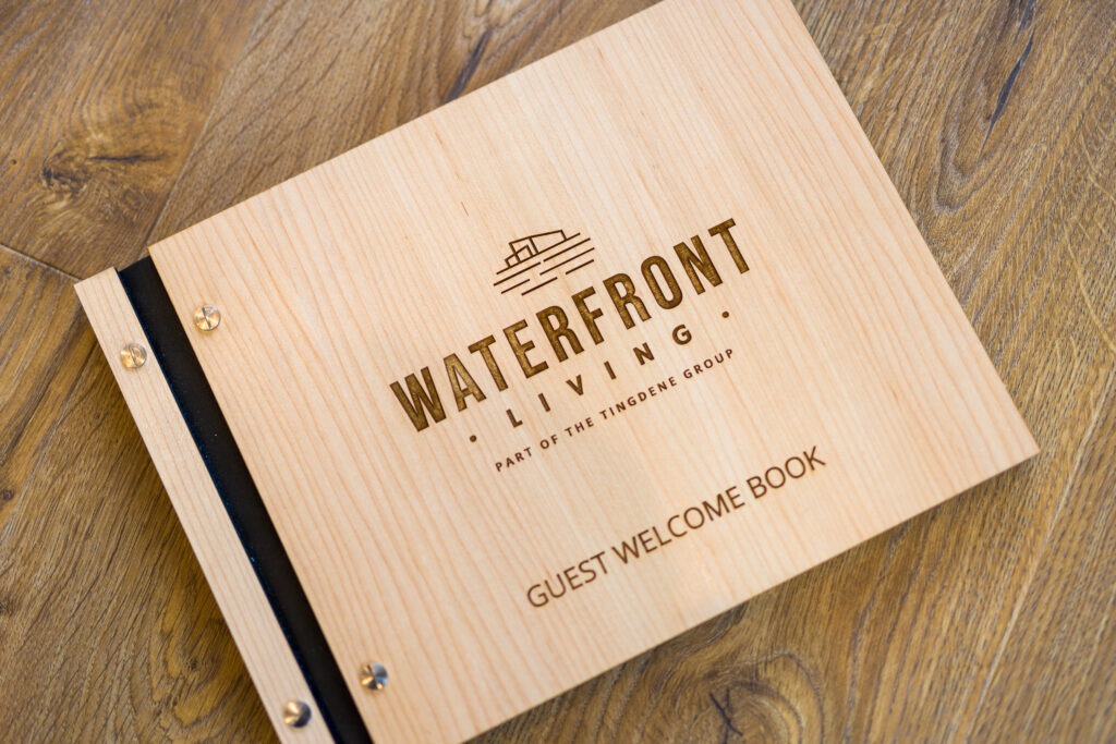 Guest welcome book