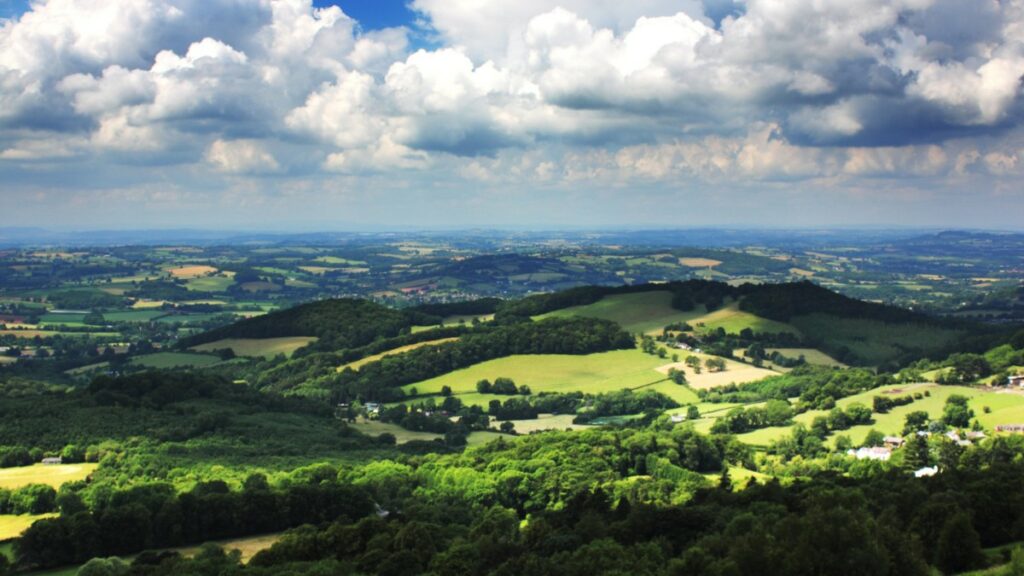 Malvern Hills Panorama